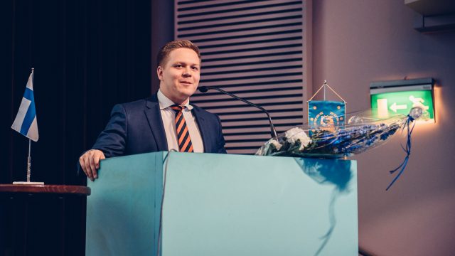 Henrik Vuornos Kokoomusnuorten puheenjohtajaksi