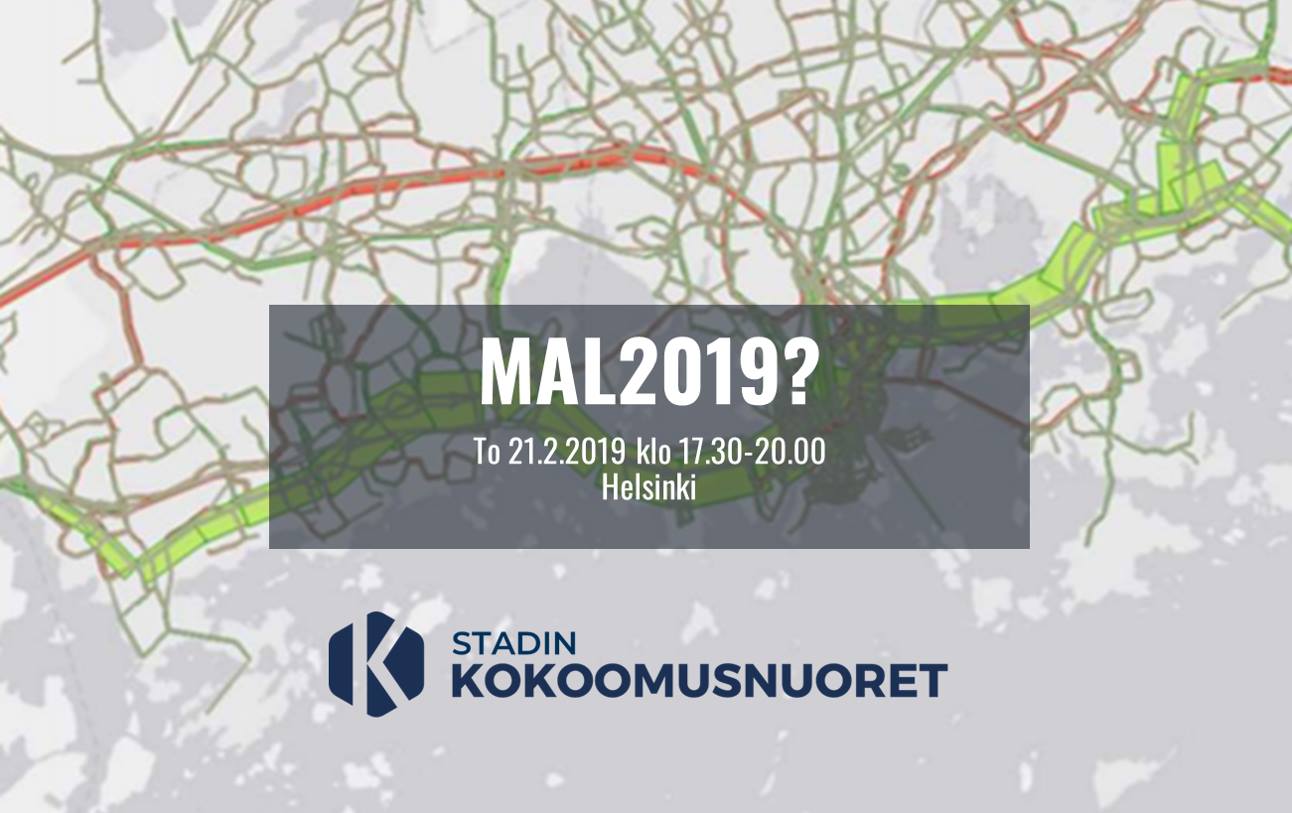 Kaupungin suunnasta saa olla innostunut