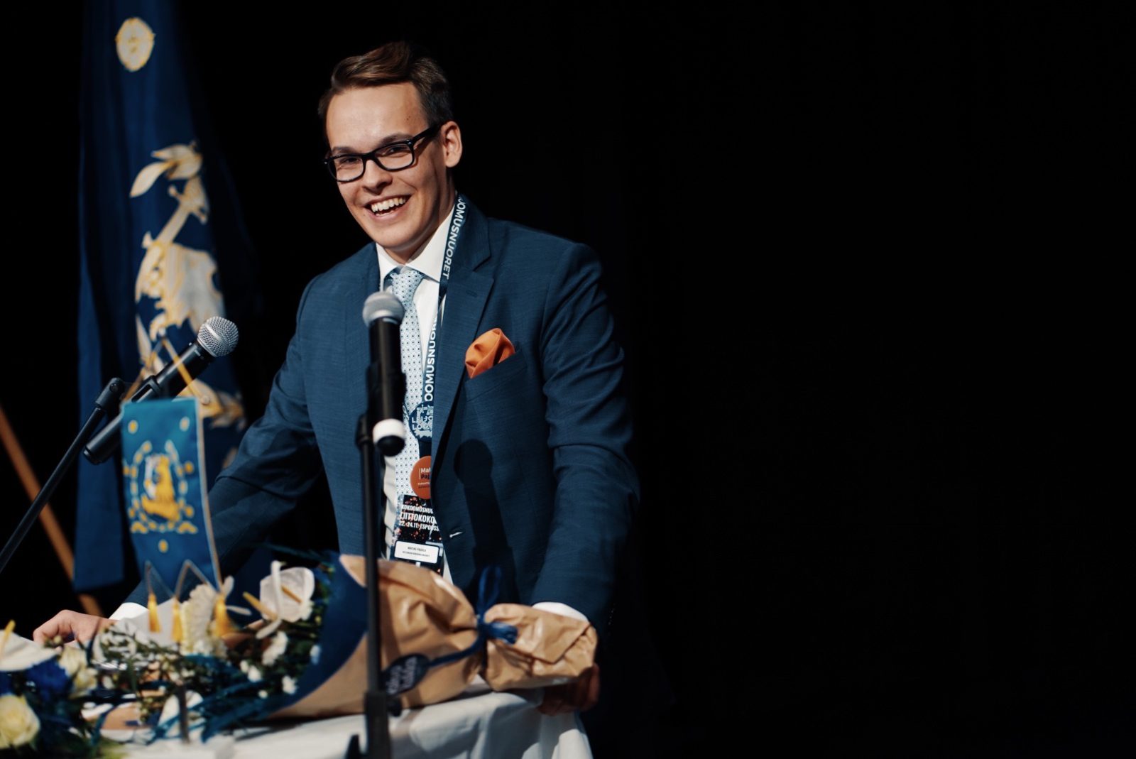 Matias Pajula valittu Kokoomusnuorten puheenjohtajaksi