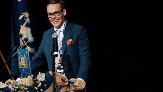 Kuvituskuva: Matias Pajula valittu Kokoomusnuorten puheenjohtajaksi