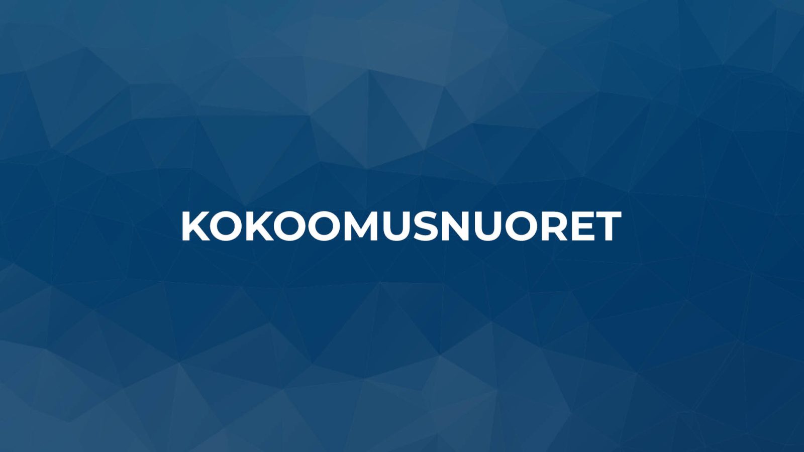 Kokoomusnuorten Winter Games perutaan ja tilaisuuksien järjestäminen keskeytetään