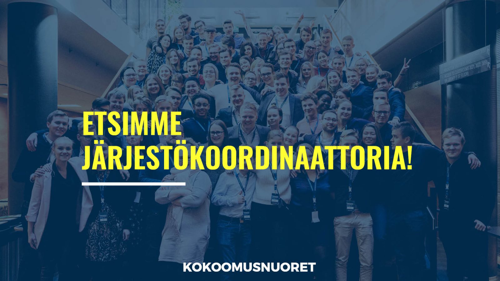 Kokoomusnuoret etsii järjestökoordinaattoria