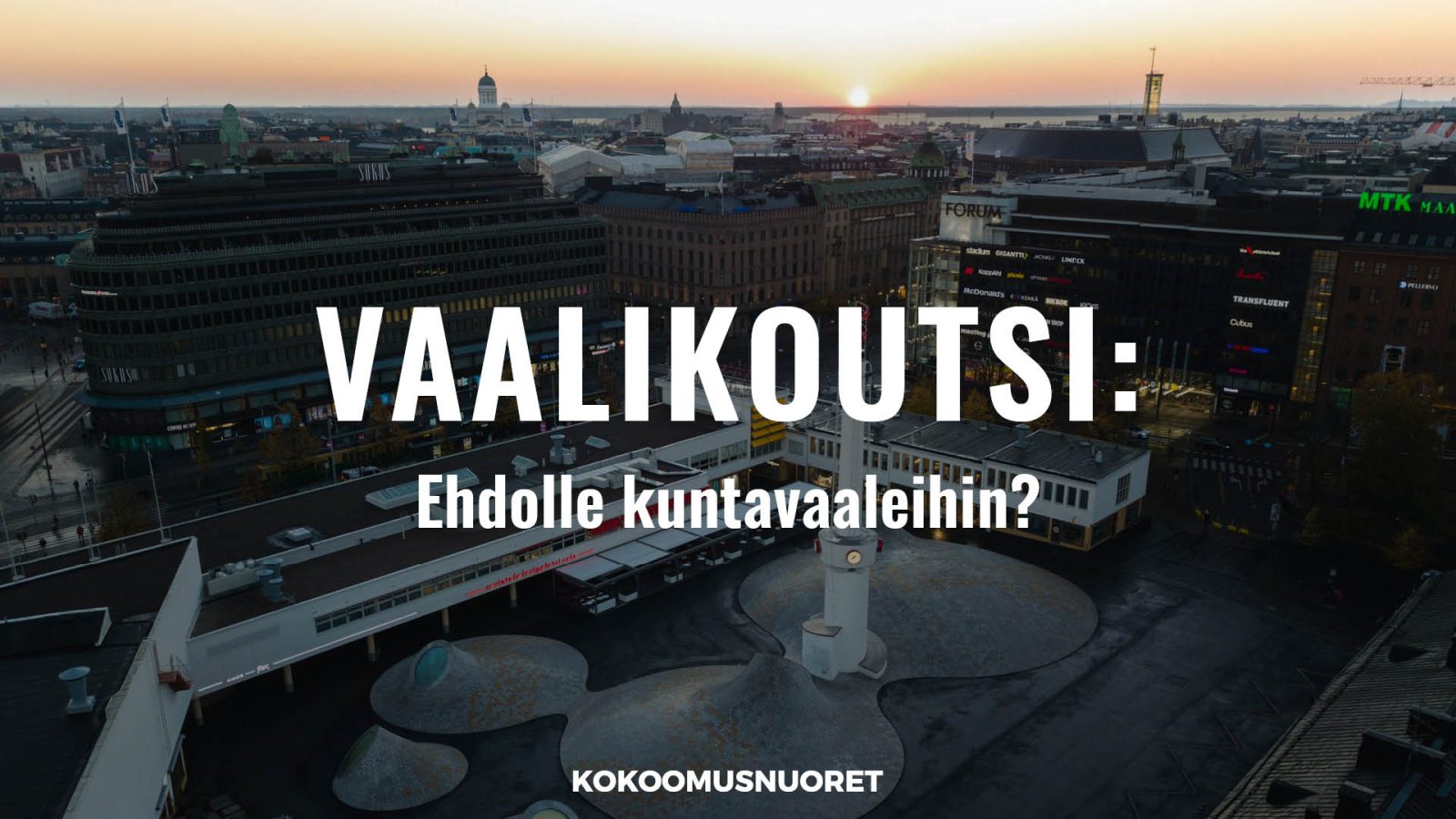 Kokoomusnuorten vaalikoutsi: Ehdolle kuntavaaleihin?