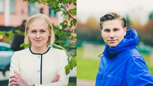 Kokoomusnuoret tukee Elina Lepomäkeä ja Antti Häkkästä kokoomuksen varapuheenjohtajiksi