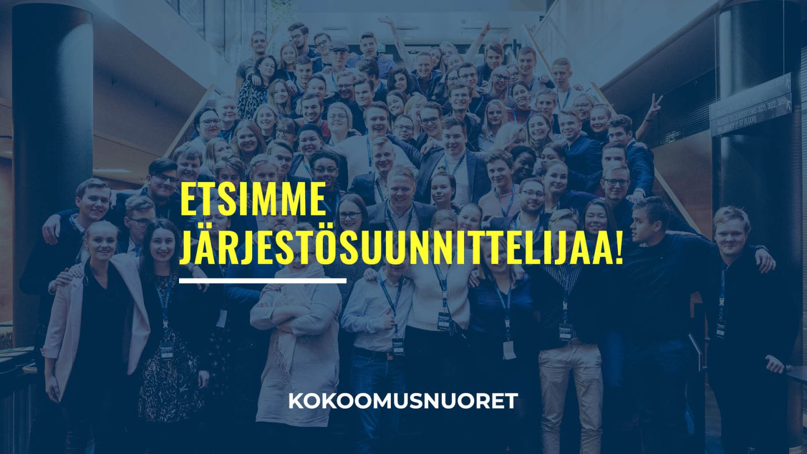 Kokoomusnuoret etsii järjestösuunnittelijaa