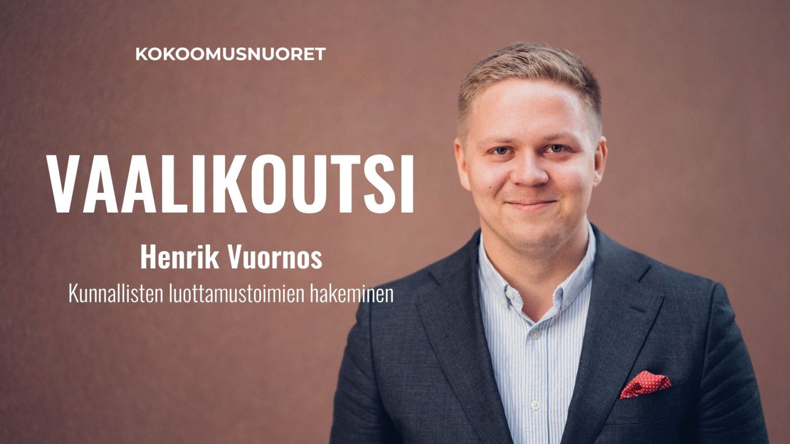 Vaalikoutsi: Kunnallisten luottamuspaikkojen hakeminen w/Henrik Vuornos