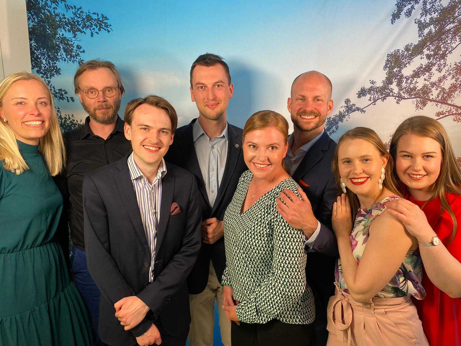 Kokoomusnuorille hieno äänipotti Varsinais-Suomessa