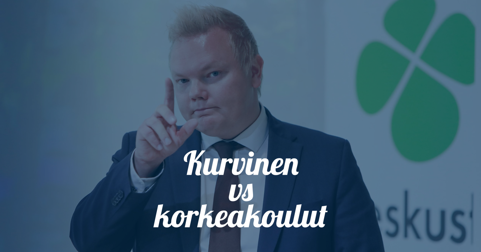 Kokoomusnuoret: Tiedeministerin tiedepäätösten tulisi perustua tieteeseen