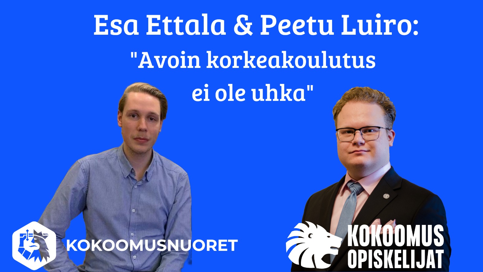 Avoin korkeakoulutus ei ole uhka
