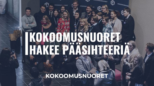 Kuvituskuva: Kokoomusnuoret hakee pääsihteeriä