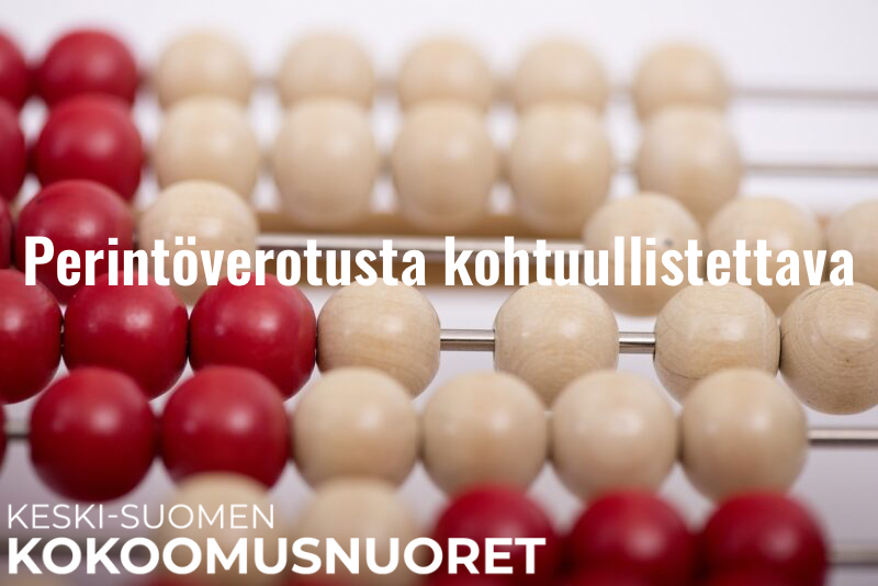 Perintöverotusta kohtuullistettava