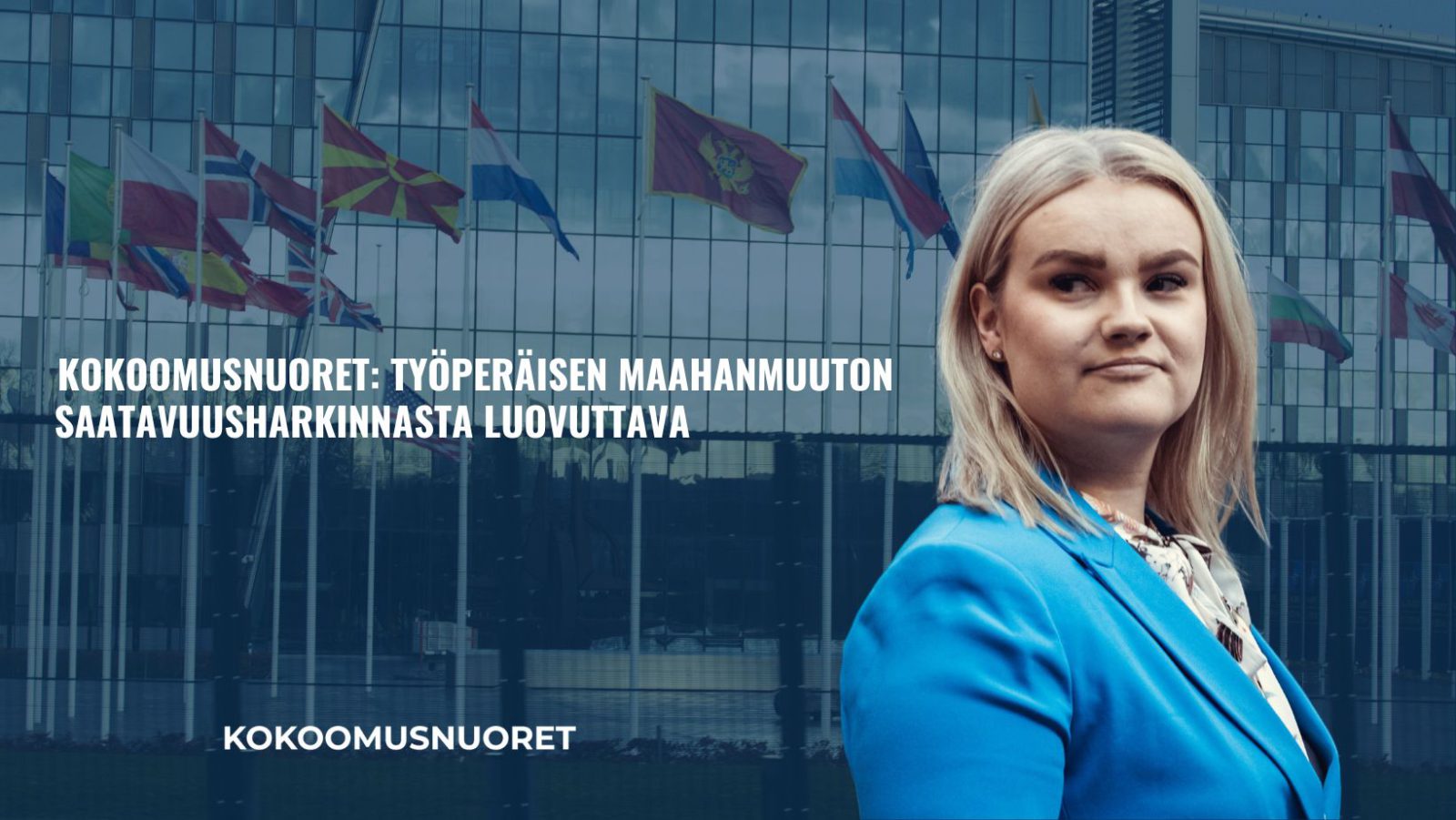 Kokoomusnuoret: Työperäisen maahanmuuton saatavuusharkinnasta luovuttava