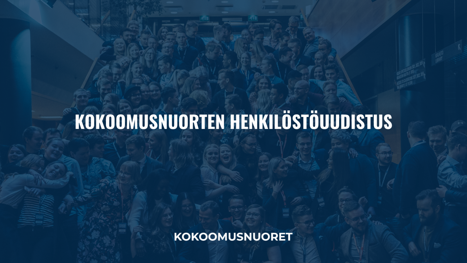 Tiedote: Kokoomusnuorten henkilöstöuudistus