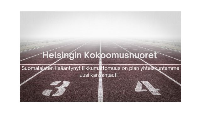 Helsingin Kokoomusnuoret huolissaan suomalaisten piilevästä kansantaudista