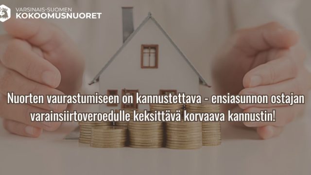 Varsinais-Suomen Kokoomusnuoret: Nuorten vaurastumiselle vaihtoehtoinen kannustin!