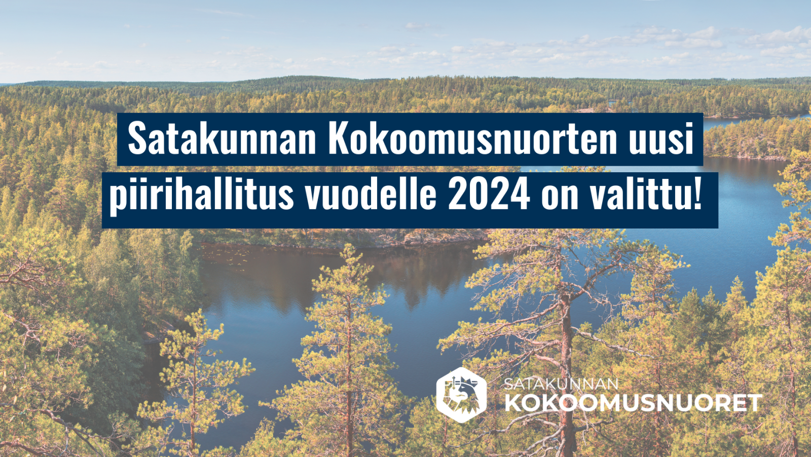 Satakunnan Kokoomusnuorten vuosikokouksessa valittiin uusi piirihallitus vuodelle 2024!