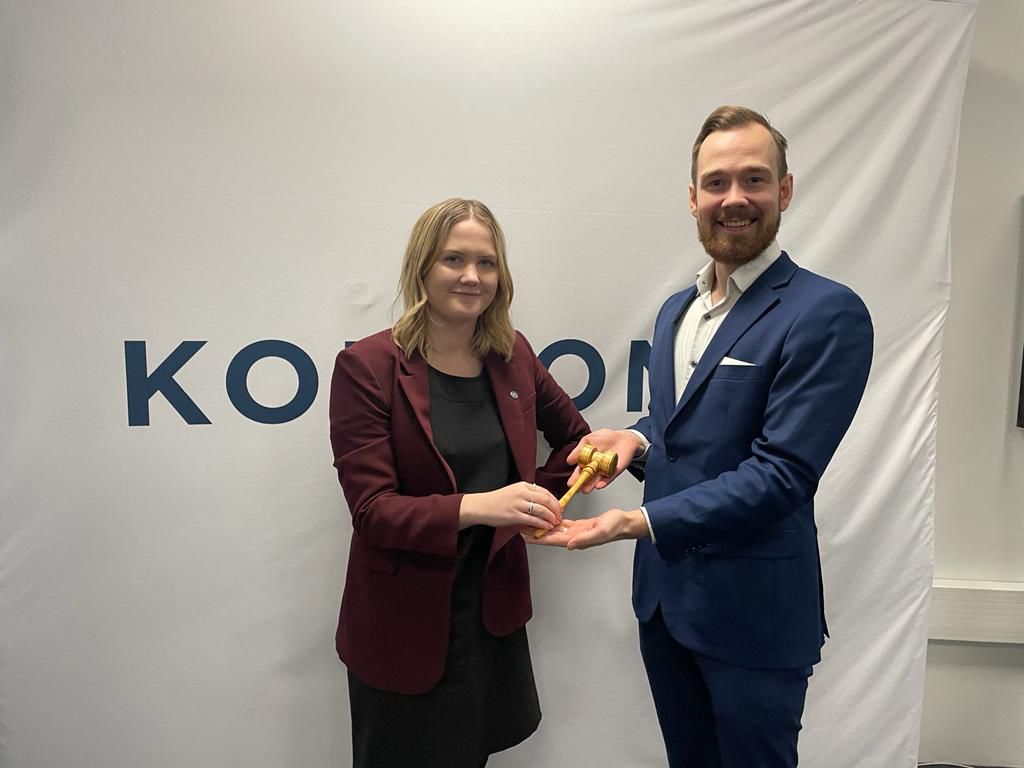 Julia Siimento Varsinais-Suomen Kokoomusnuorten puheenjohtajaksi