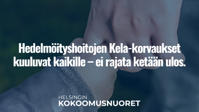 Hedelmöityshoitojen Kela-korvaukset kuuluvat kaikille – ei rajata ketään ulos.