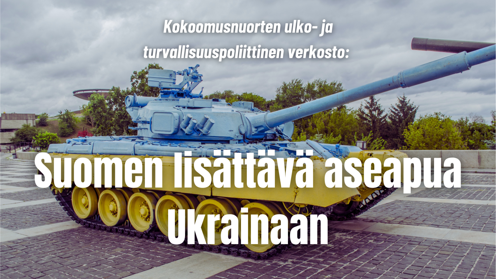 Kokoomusnuorten ulko- ja turvallisuuspoliittinen verkosto: Suomen lisättävä aseapua Ukrainaan