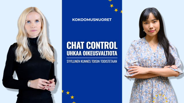 Kuvituskuva: Yhteiskannanotto: Chat control – jokainen on syyllinen?