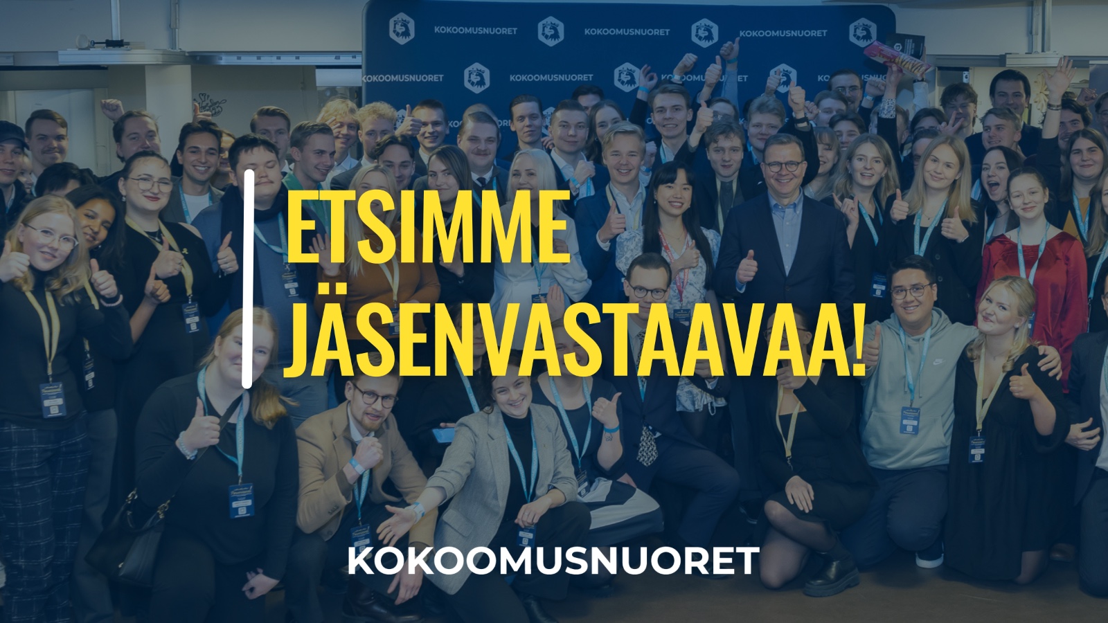 Kokoomusnuoret etsii jäsenvastaavaa!