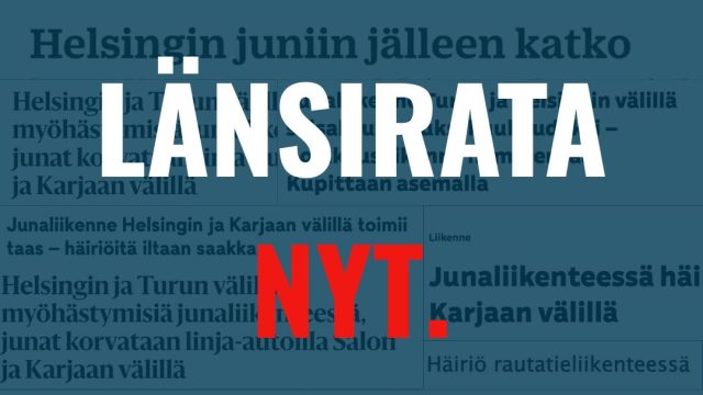 Varsinais-Suomen Kokoomusnuoret: Länsirata NYT