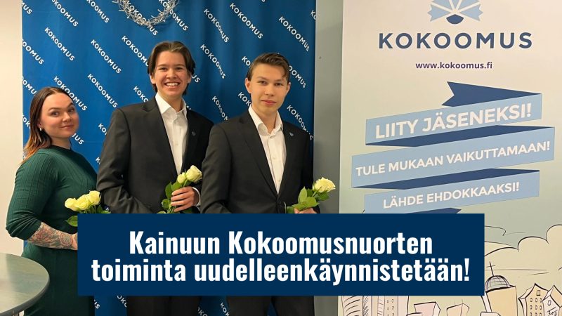 Kainuun Kokoomusnuorten toiminta uudelleenkäynnistetään