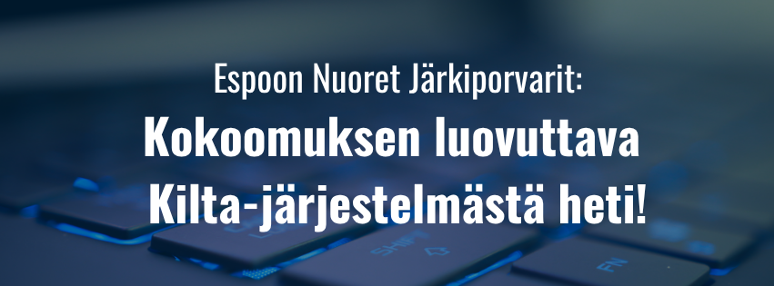 Claude responded: Kuvituskuva, jonka taustalla on tummennettu valokuva sinisesti valaistuista tietokoneen näppäimistön näppäimistä.Kuvituskuva, jonka taustalla on tummennettu valokuva sinisesti valaistuista tietokoneen näppäimistön näppäimistä. Kuvan keskellä on teksti 