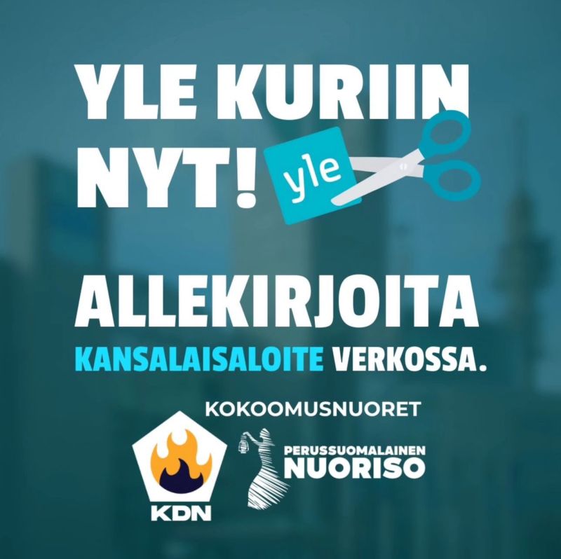 Image for the Tweet beginning: Yle on pyhä lehmä.

Ylisyönyt jättiyhtiö